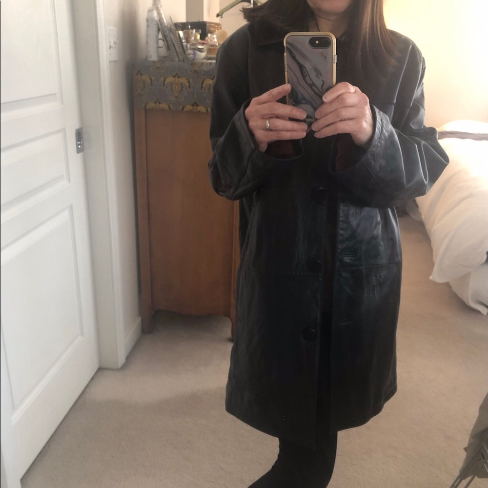Vintage Nineties Nicole Miller Leather Jacket